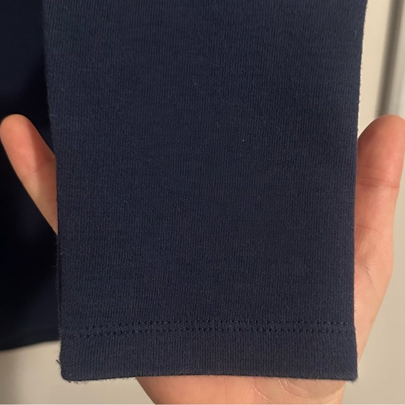 Lanigan & Hulme 100% Cotton Long Sleeve Shirt | Men’s S | Navy Luxury Basic - Picture 3 of 9